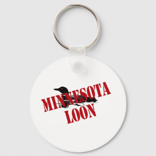 Minnesota Loon Schlüsselanhänger