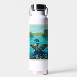 Minnesota Loon Trinkflasche