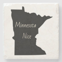 Minnesota Marble Stone Untersetzer Minnesota NIce