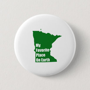 Minnesota mein Lieblingsplatz auf Erden Button