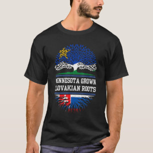 Minnesota mit slowakischen Wurzeln in der Slowakei T-Shirt