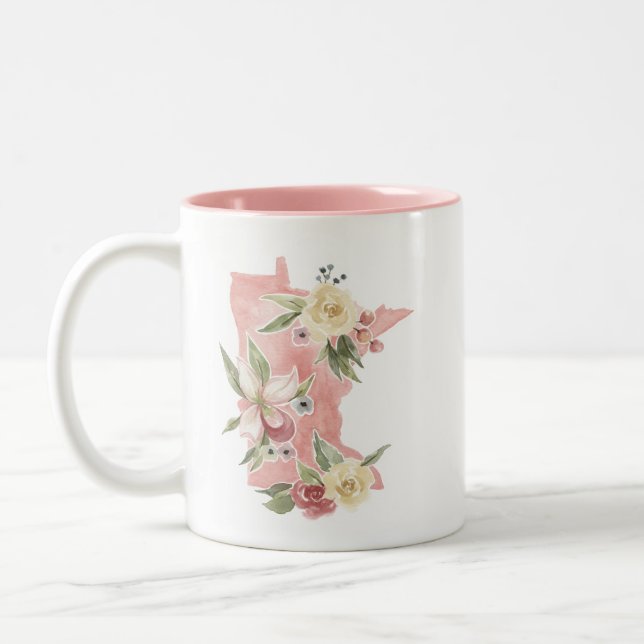 Minnesota - Mug d'État - Cadeau de Bridesmaid (Gauche)
