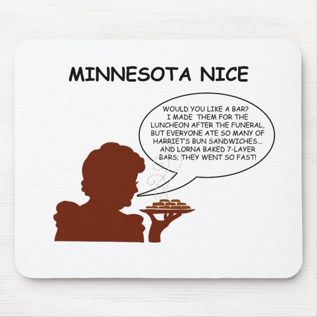 Minnesota Nice Mousepad (Vorne)