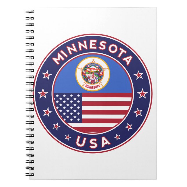 Minnesota Notizblock (Vorderseite)
