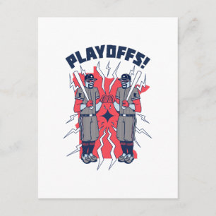 Minnesota Playoff Baseball Begleitkarte