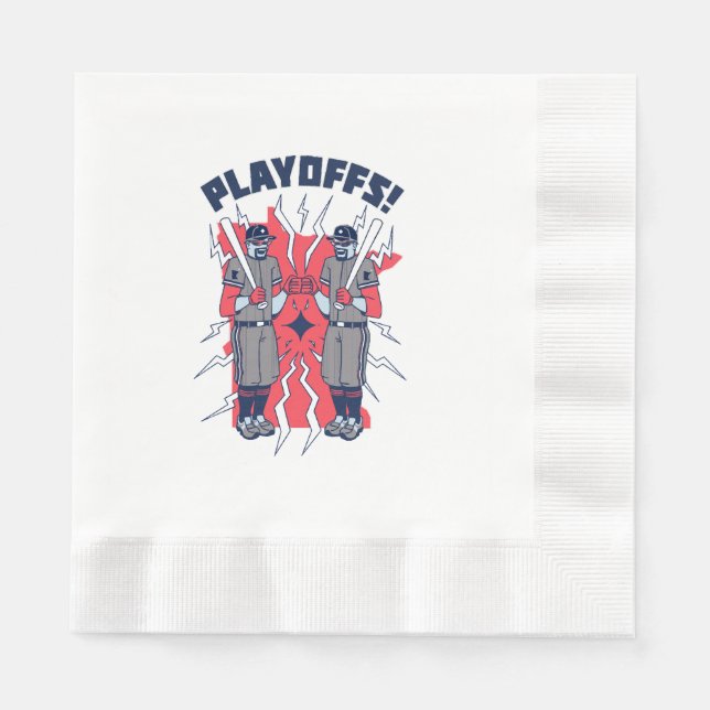Minnesota Playoff Baseball Serviette (Vorderseite)