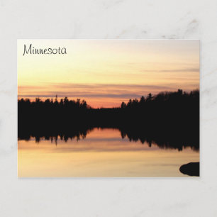 Minnesota - Poplar Postcard Postkarte