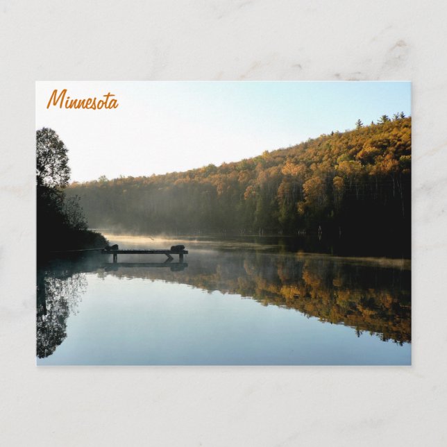 Minnesota Postkarte (Vorderseite)