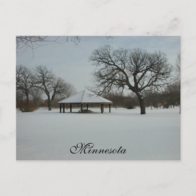 Minnesota Postkarte (Vorderseite)