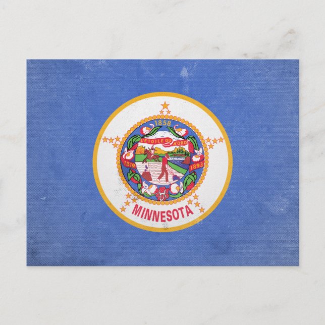 Minnesota Postkarte (Vorderseite)