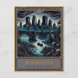 Minnesota | Postkarte Gothic Art