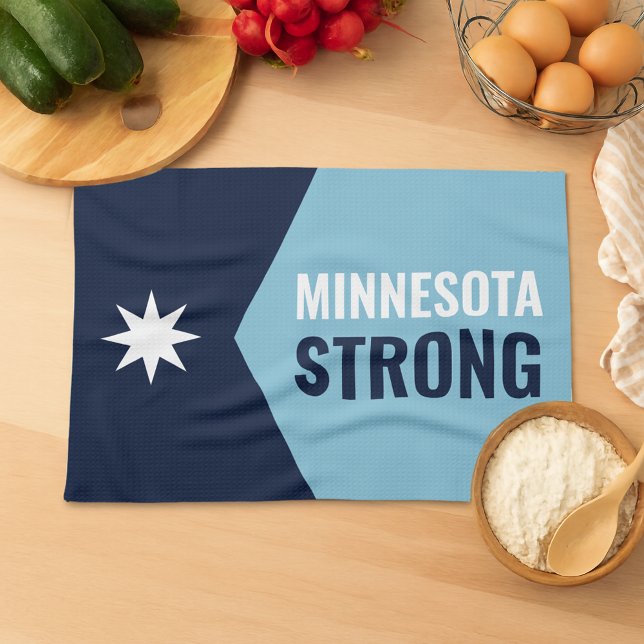Minnesota-Rebell Neue Staatsflagge Geschirrtuch (Von Creator hochgeladen)