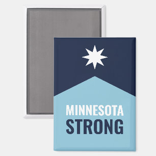 Minnesota-Rebell Neue Staatsflagge Magnet