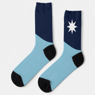 Minnesota-Rebell Neue Staatsflagge Socken