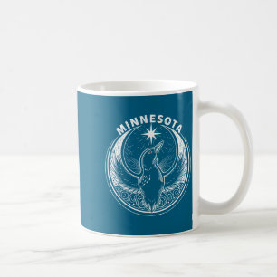Minnesota-Rebellentaucher neue Flagge des Bundesst Kaffeetasse
