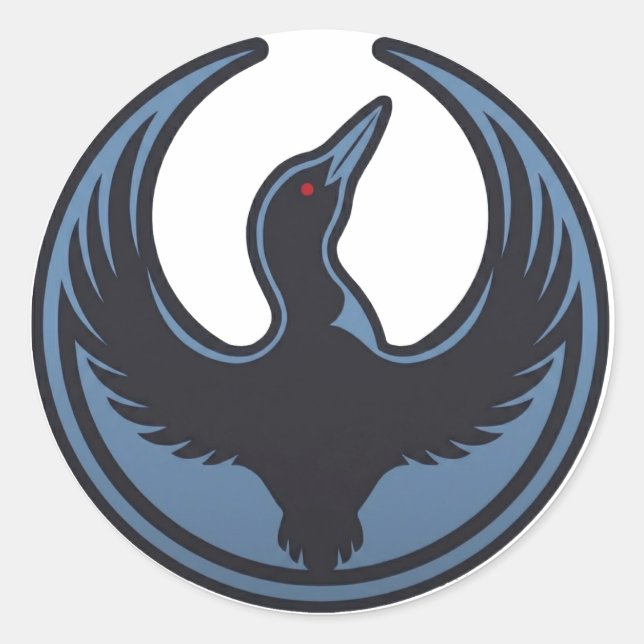 Minnesota Rebellion Classic Round Sticker (Vorderseite)