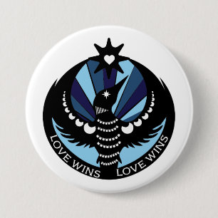 Minnesota-Resistance-Loon-Design-Button Button