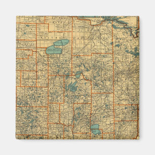 Minnesota-Roadmap Magnet