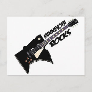 Minnesota Rocks! Postkarte