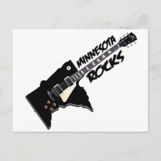 Minnesota Rocks! Postkarte