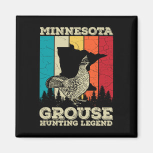 Minnesota Ruffed Grouse-Angebot für einen geplagte Magnet
