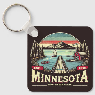 Minnesota Schlüsselanhänger