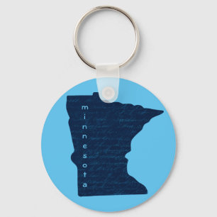 Minnesota-Schlüsselanhänger Schlüsselanhänger