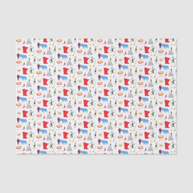 Minnesota Seidenpapier (Vorderseite)