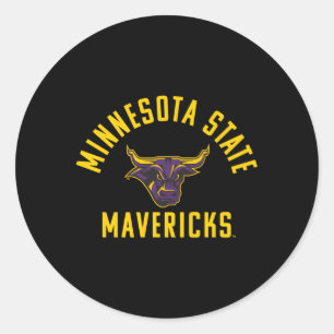Minnesota Staat Kato Mavericks Large Runder Aufkleber