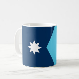Minnesota Staat neue Flagge Symbol USA Amerika Kaffeetasse