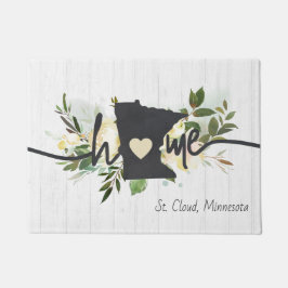 Minnesota Staat Personalisiert Ihre Zuhause City R Fußmatte