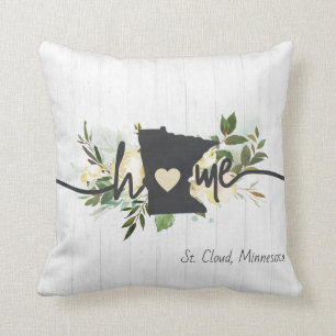 Minnesota Staat Personalisiert Ihre Zuhause City R Kissen