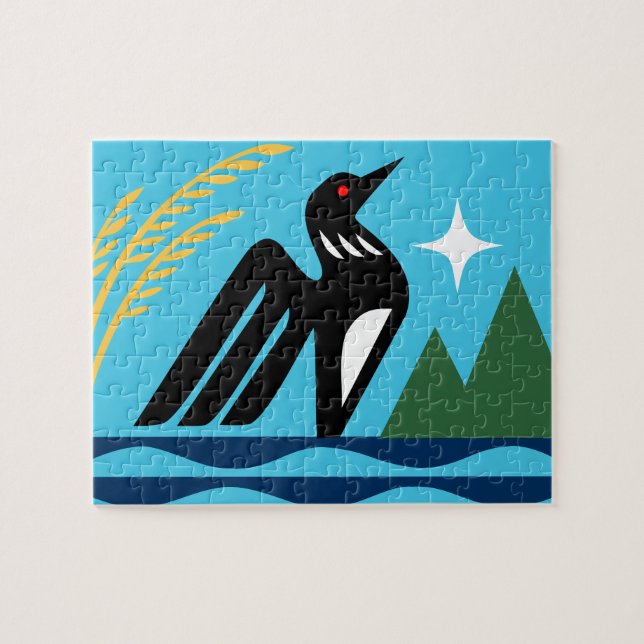 Minnesota Staat Siegel (Horizontal)