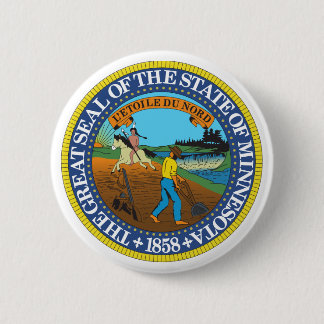 Minnesota Staat Siegel Button