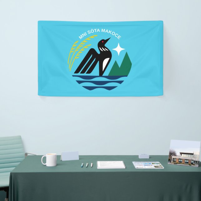 Minnesota Staat Siegel Flag Banner (Messeveranstaltung)