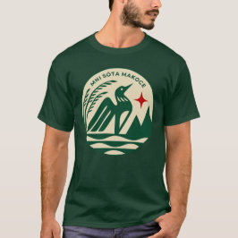 Minnesota Staat Siegel in Wilden Farben T-Shirt
