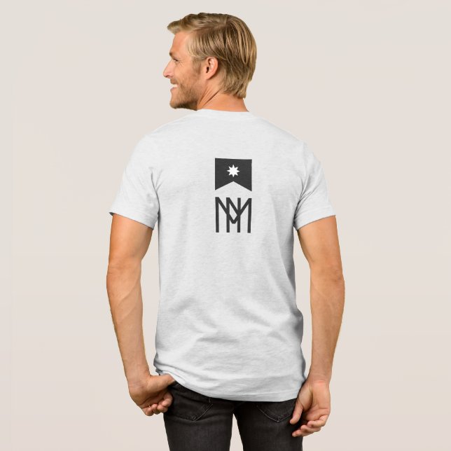 Minnesota Staat Siegel Tri-Blend Shirt (Rückseite voll)