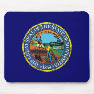 Minnesota-Staats-Siegel Mousepad