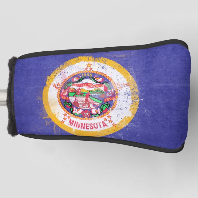 Minnesota-Staatsflagge Golf Headcover (Vorderseite)