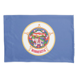 Minnesota Staatsflagge Kissenbezug