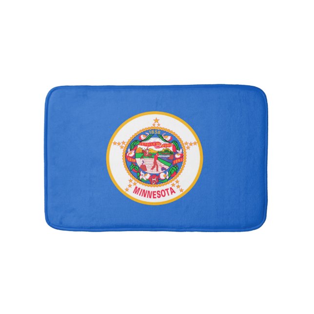 Minnesota State Flag Design Badematte (Vorderseite)