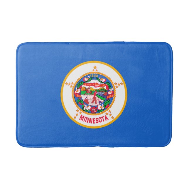 Minnesota State Flag Design Badematte (Vorderseite)