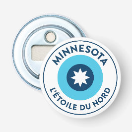 Minnesota State Flag Roundel Flaschenöffner