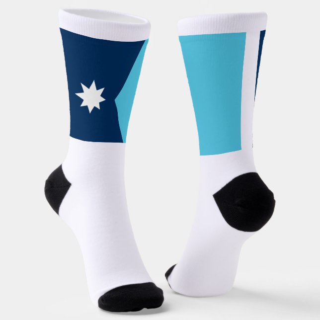 Minnesota State flag Socken (Gewinkelt)