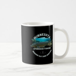 Minnesota-Störfischen, moderne Dino-Jagd Kaffeetasse