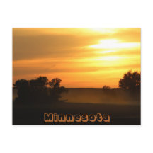 Minnesota Sunset Postcard