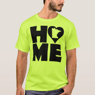 Minnesota T-shirt Home Heart State Tees