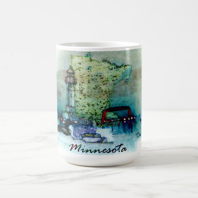 Minnesota-Tasse Kaffeetasse (Mittel)