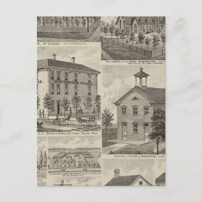 Minnesota Umgebung Postkarte (Vorderseite)