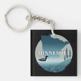 Minnesota USA Schlüsselanhänger